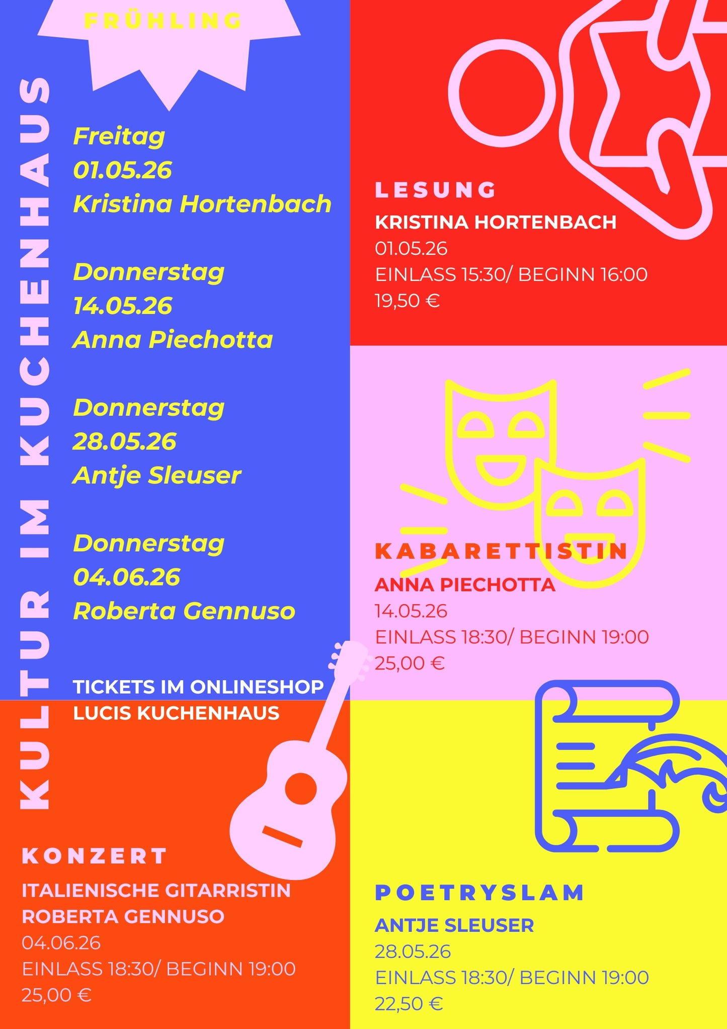 Kabarett mit Anna Piechotta 11.09.2026 / ausgedruckte Bestellbestätigung gilt als Ticket