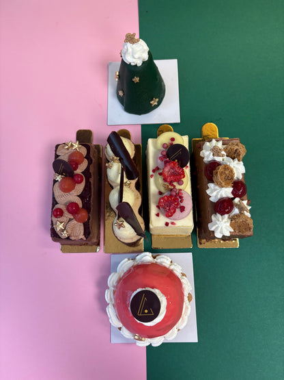 weihnachtliche Törtchenbox